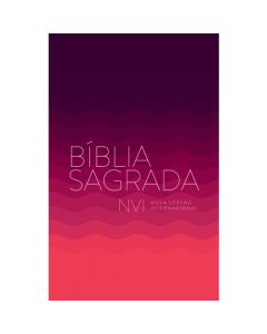 Bíblia Sagrada  NVI Letra Normal Brochura Econômica Vinho