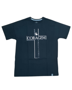 Camiseta Tenhas Coragem Camisa Gospel Religiosa Evangélica